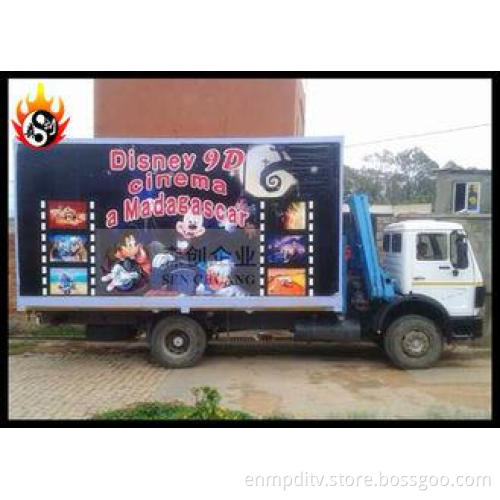 Popular 9 seats 5D Mobile Cinema with in Madagascar with Mo